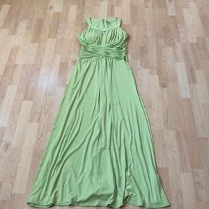 Lime maxi dress